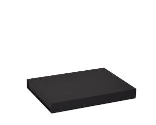 Boîte magnétique carton noir mat 21x15x2cm (A5)