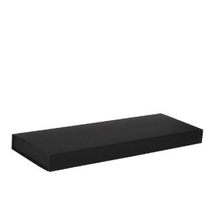 Boîte magnétique carton noir mat 40x14x3cm
