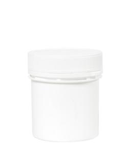 Pot en plastique blanc rond 100 ml