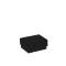 Boîte cloche carton noir rainuré 6.2x4.5x3cm