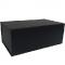Boîte à tiroir en carton noir mat 37.5x22x15cm