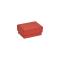 Boîte cloche carton rouge rainuré 6.2x4.5x3cm