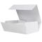 Boîte haute luxe blanc mat à fermeture aimantée 60 cm