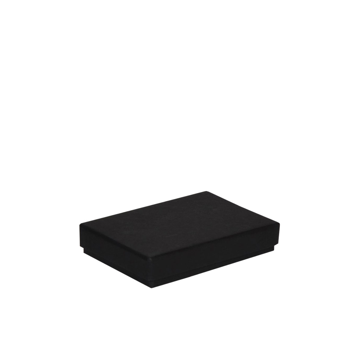 Boîte cloche carton noir mat 11x8x2cm (A7)