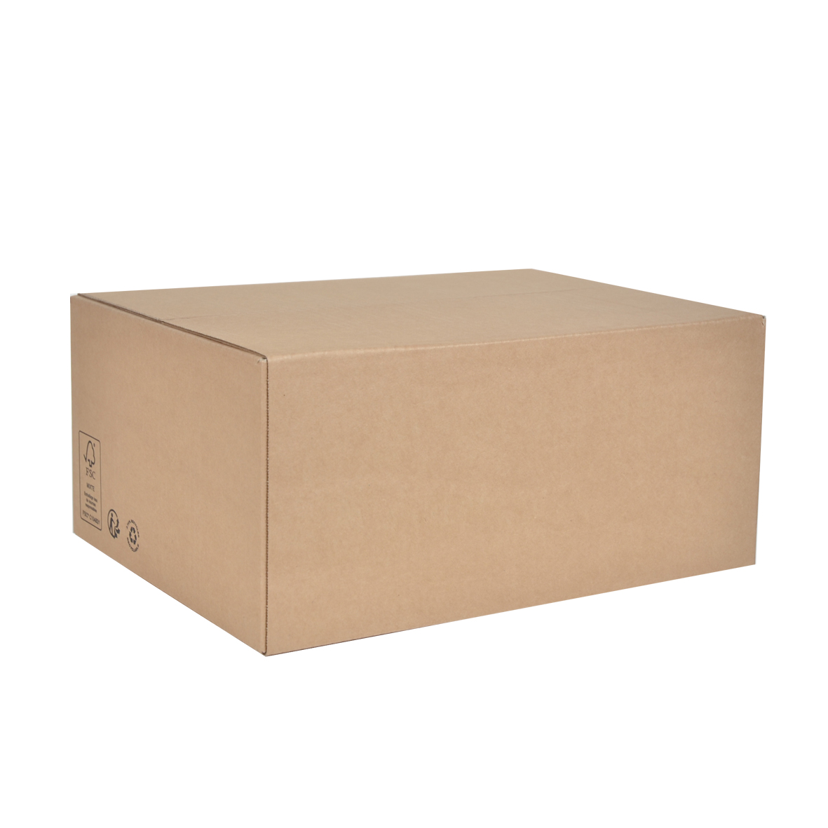 Carton d'emballage simple cannelure 36x27x16 cm (Lot de 10)