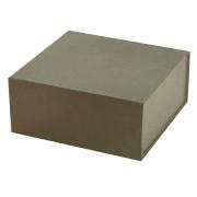 Boîte luxe bleu mat à fermeture aimantée 44 cm