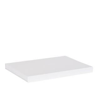 Boîte magnétique carton blanc mat 30x20.5x2cm