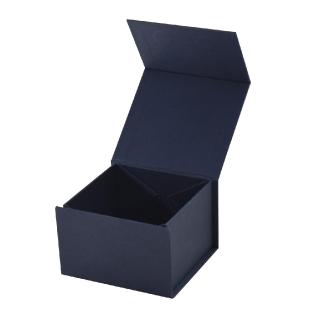 Boîte magnétique carton noir brillant 22x22x10cm