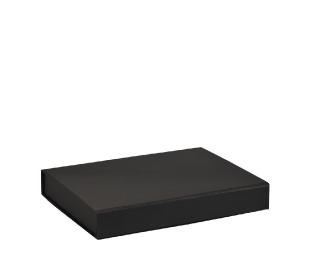 Boîte magnétique carton noir mat 22x16x3cm (A5)
