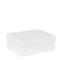 Boîte cloche carton blanc mat 21x14.6x8cm