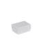 Boîte cloche carton blanc rainuré 6.2x4.5x3cm
