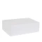 Boîte magnétique carton blanc mat 33x22.5x10cm
