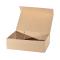 Boîte de luxe à fermeture aimantée, en carton kraft 33 cm, hauteur 10 cm ouverte