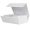 Boîte haute luxe blanc mat à fermeture aimantée 60 cm