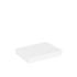 Boîte cloche carton blanc mat 21.5x15.5x3cm (A5)