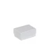 Boîte cloche carton blanc rainuré 6.2x4.5x3cm