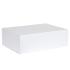Boîte magnétique carton blanc mat 38x28x12cm