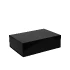 Boîte magnétique carton noir brillant 33x22.5x10cm