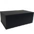 Boîte à tiroir en carton noir mat 37.5x22x15cm