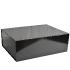 Boîte magnétique carton noir brillant 40x30x15cm